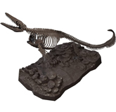 イマジナリースケルトン モササウルス 1/32スケール 色分け済みプラモデル